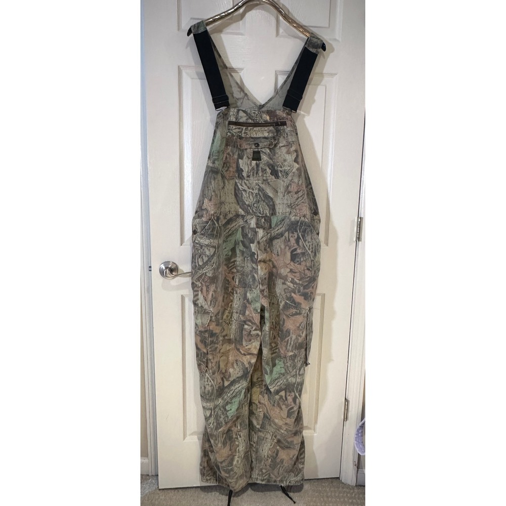 Liberty Advantage Timber Camo Overalls Mens 44 Regular Hunting Bibs WCB00025